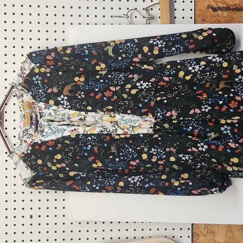 Wrangler Floral Maxi Dress - Black Multicolor